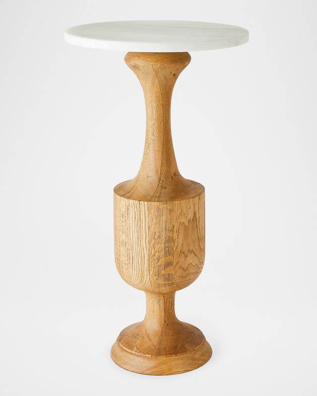 Vessel 29" Side Table, Natural